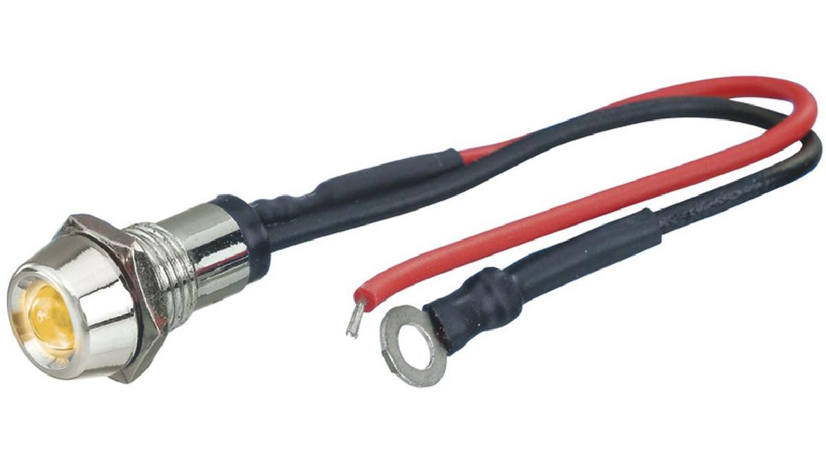 Foliatec+LED+Control+Light+chrom%C3%A9+-+jaune+%C3%98+%3D+10mm+-+1+pi%C3%A8ce